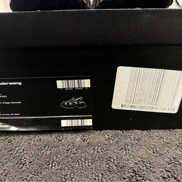 ALEXANDER WANG CARTER PLATFORM FISHERMAN SANDLE SIZE 6.5. - Picture 8 of 9